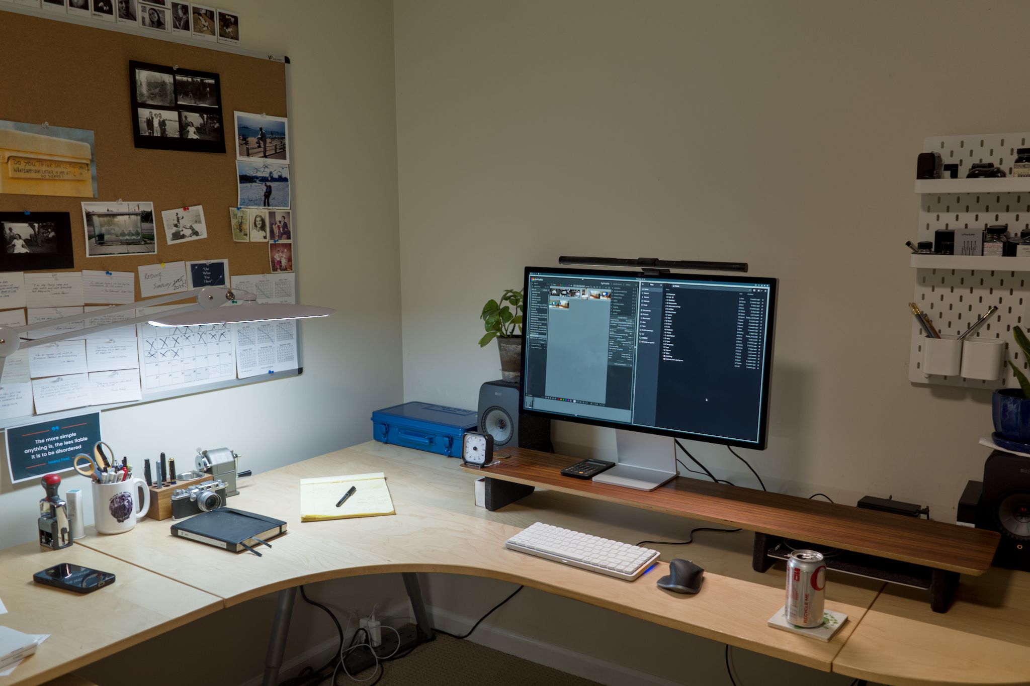 My desk