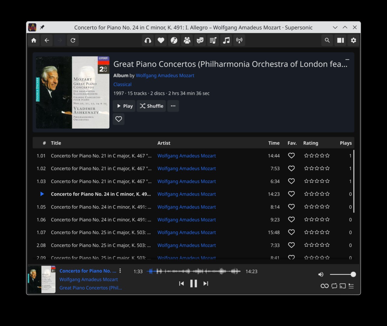 Supersonic running in KDE