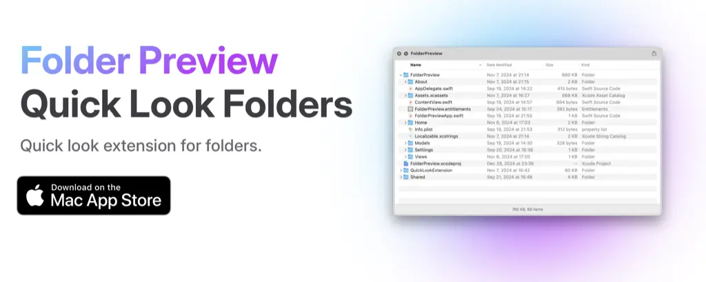 Folder Preview